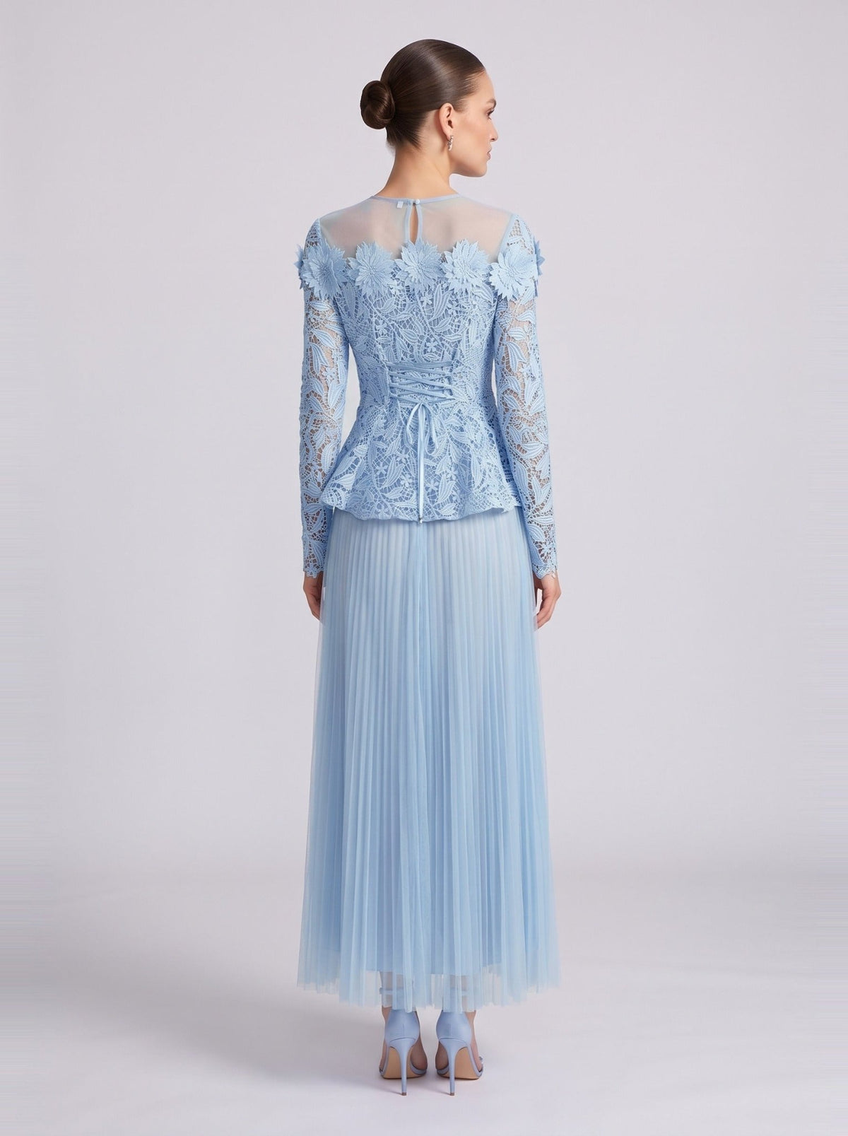 3D Floral Lace Two-Piece Set - Social Queen