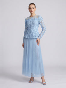 3D Floral Lace Two-Piece Set - Social Queen