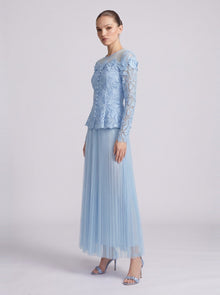 3D Floral Lace Two-Piece Set - Social Queen