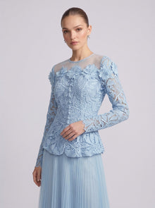 3D Floral Lace Two-Piece Set - Social Queen