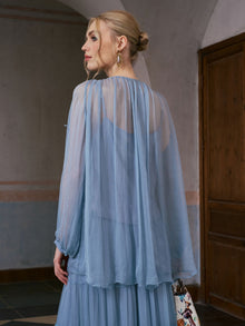 3D Rose Embroidered Blouse (Camisole Included) - Social Queen