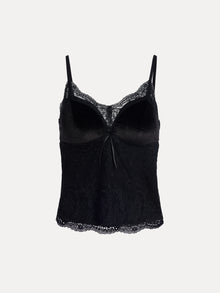 Velvet Lace Cami Top