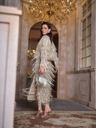 Sequin Fringe Glam Jacket