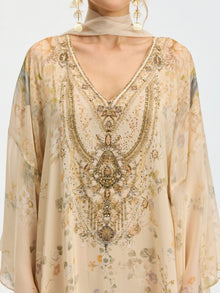 Architectural Print Mulberry Silk Dress - Social Queen