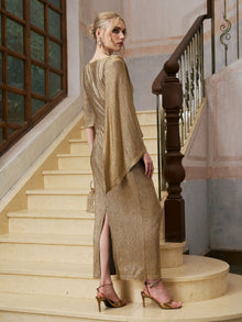Floral Beaded Knit Dress - Social Queen