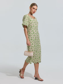 Floral Embroidered Lace Dress - Social Queen