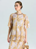 Floral Embroidered Lace Top - Social Queen