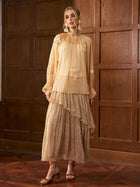 Floral Embroidered Sheer Blouse - Social Queen