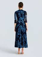 Floral Print Stretch Dress - Social Queen