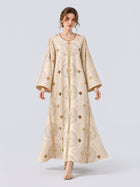 Geometric Sequin Kaftan Dress - Social Queen