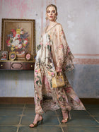 Printed Mulberry Silk Kaftan Dress