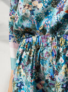 Placement Floral Silk Shorts - Social Queen