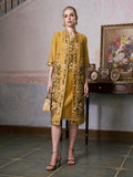 Rose Embroidered Tencel Dress Set - Social Queen