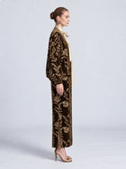 Sequin Embroidered Velvet Jacket - Social Queen